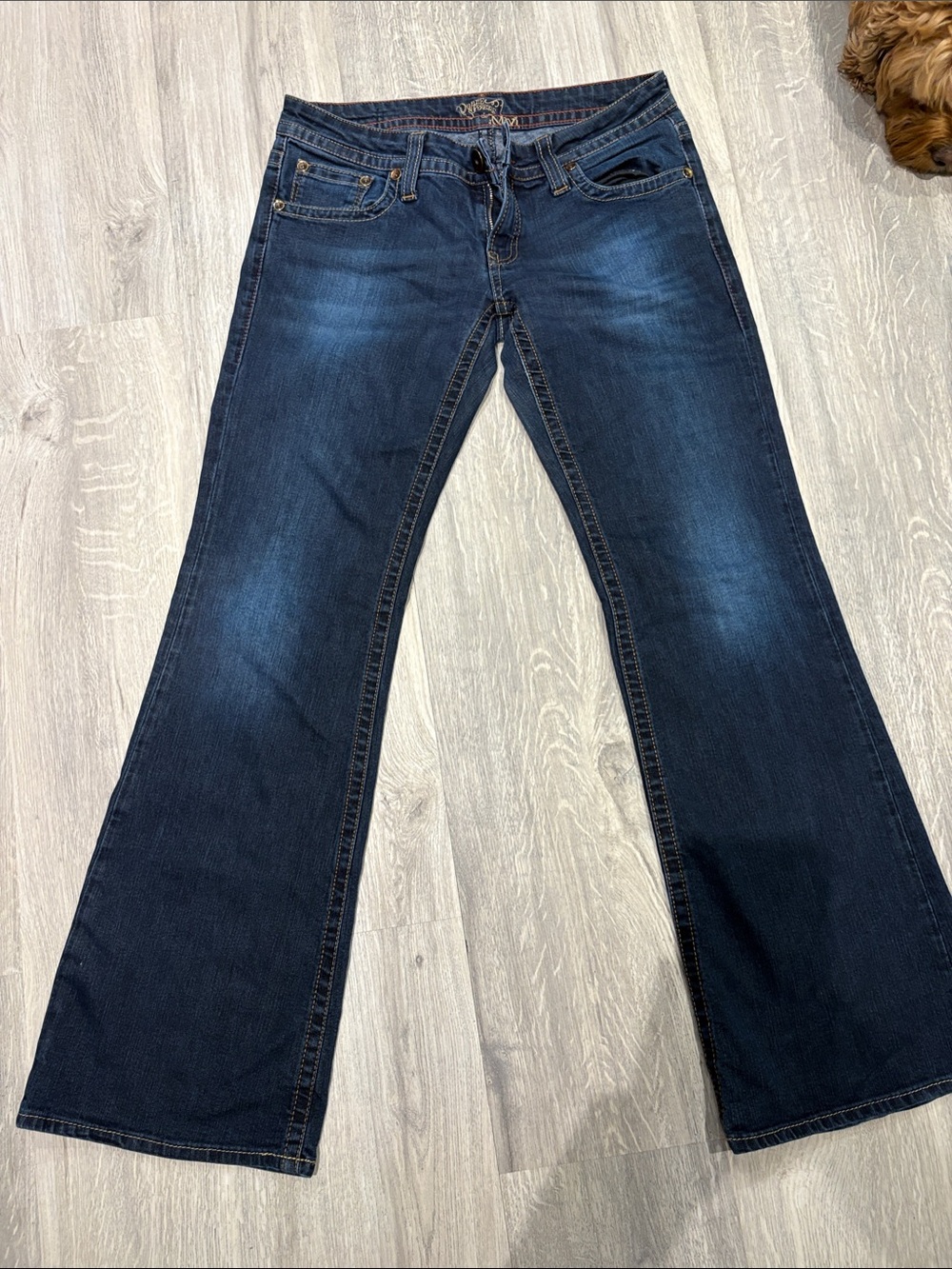 Mavi Dark Blue Flare Jeans